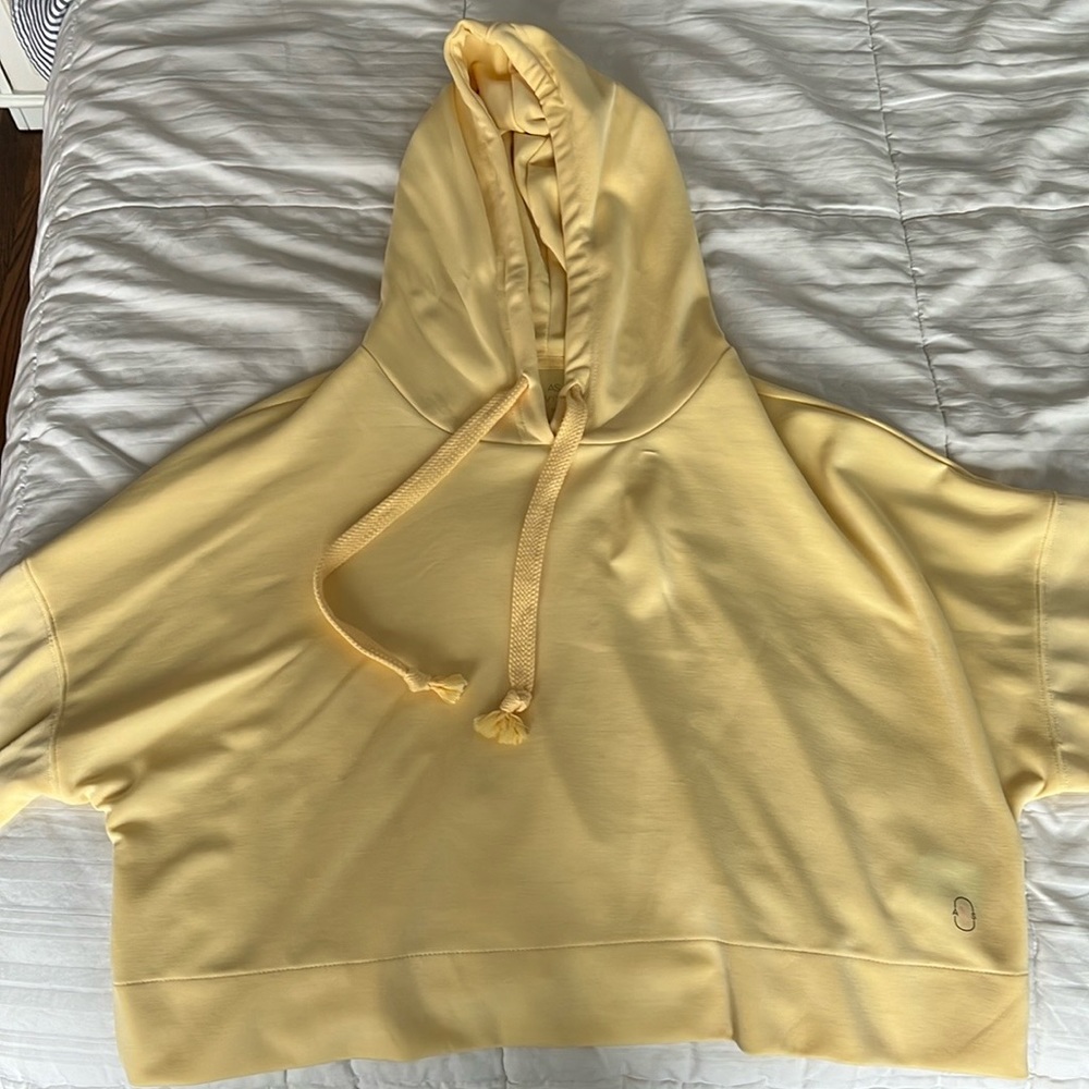 Yellow hoodie